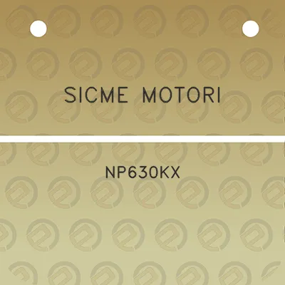 sicme-motori-np630kx