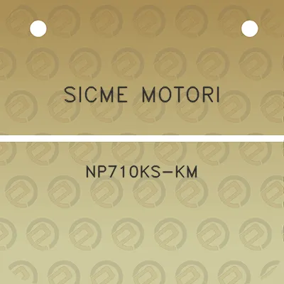 sicme-motori-np710ks-km