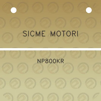 sicme-motori-np800kr