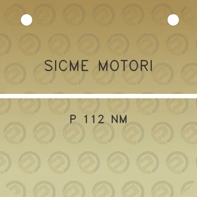 sicme-motori-p-112-nm