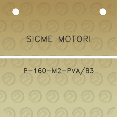 sicme-motori-p-160-m2-pvab3