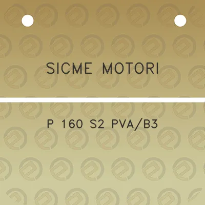 sicme-motori-p-160-s2-pvab3