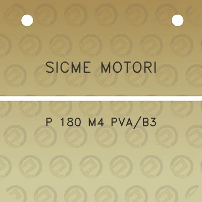 sicme-motori-p-180-m4-pvab3