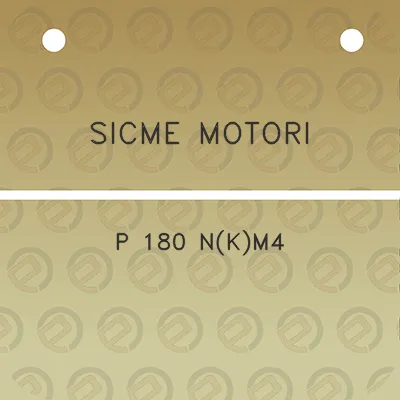 sicme-motori-p-180-nkm4