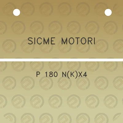 sicme-motori-p-180-nkx4