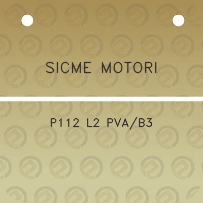 sicme-motori-p112-l2-pvab3