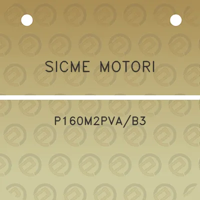 sicme-motori-p160m2pvab3