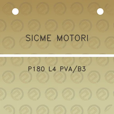 sicme-motori-p180-l4-pvab3