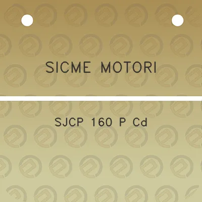 sicme-motori-sjcp-160-p-cd