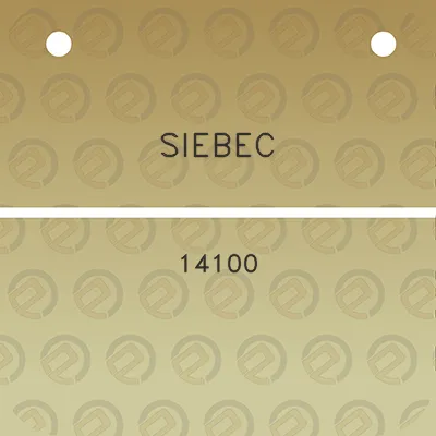 siebec-14100