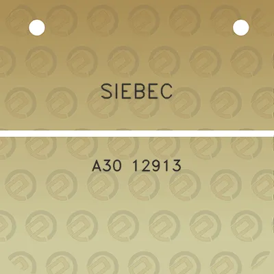 siebec-a30-12913