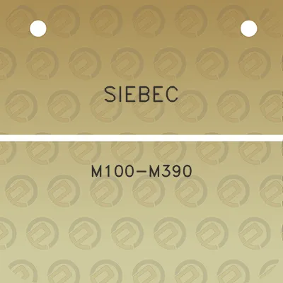 siebec-m100-m390