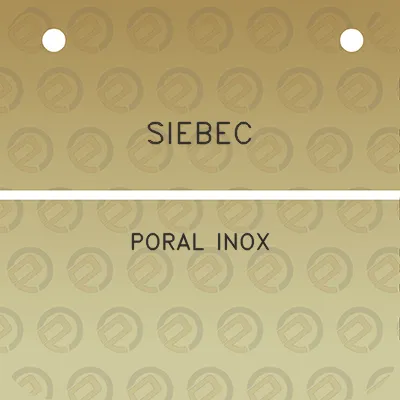 siebec-poral-inox