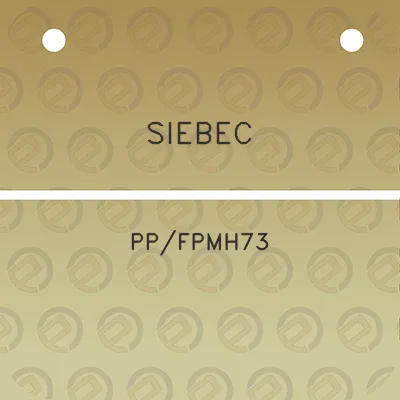 siebec-ppfpmh73