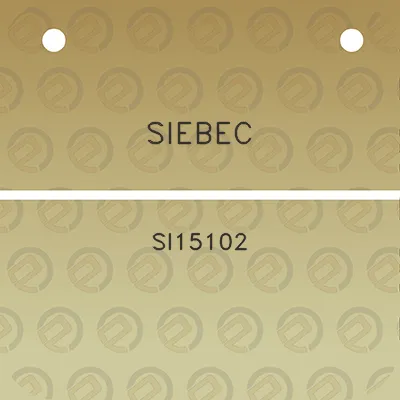 siebec-si15102