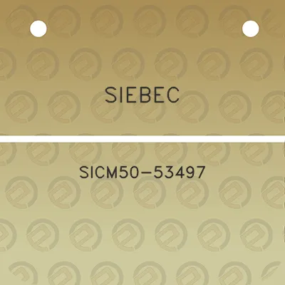 siebec-sicm50-53497