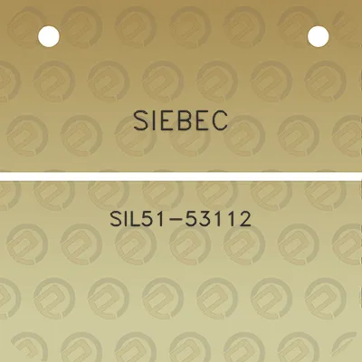 siebec-sil51-53112