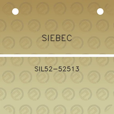 siebec-sil52-52513