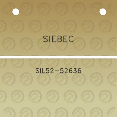 siebec-sil52-52636