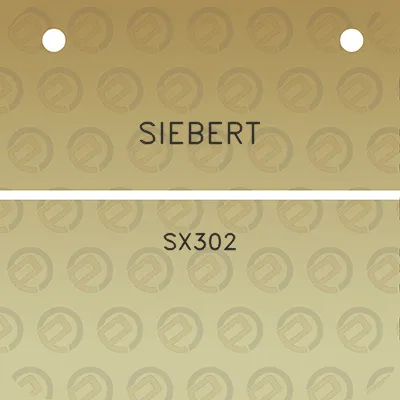 siebert-sx302