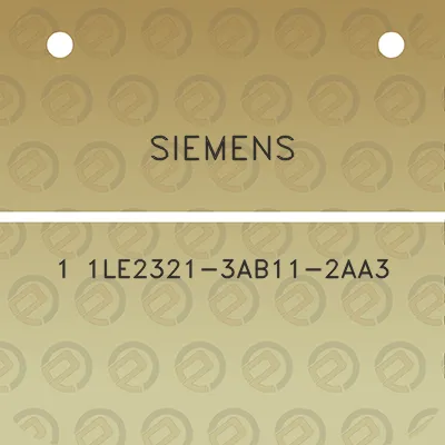 siemens-1-1le2321-3ab11-2aa3