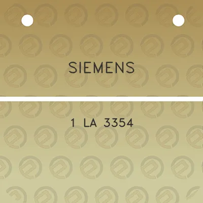 siemens-1-la-3354