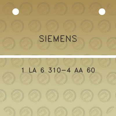 siemens-1-la-6-310-4-aa-60