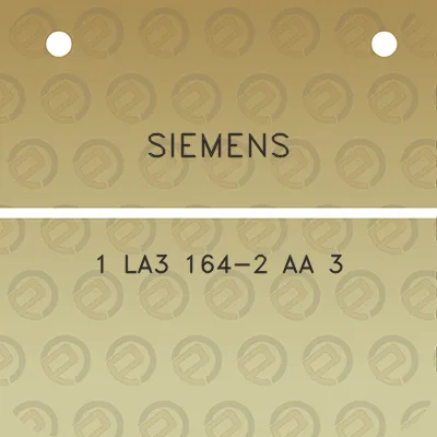 siemens-1-la3-164-2-aa-3