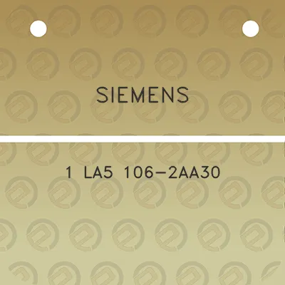 siemens-1-la5-106-2aa30