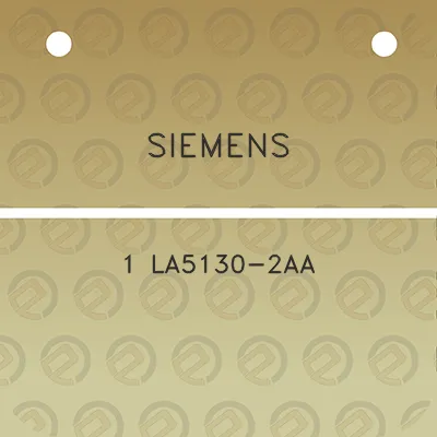 siemens-1-la5130-2aa