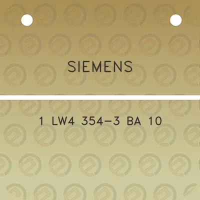 siemens-1-lw4-354-3-ba-10