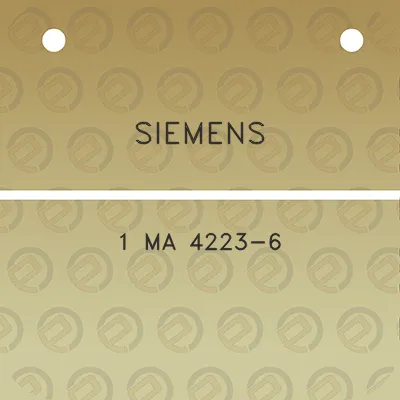 siemens-1-ma-4223-6