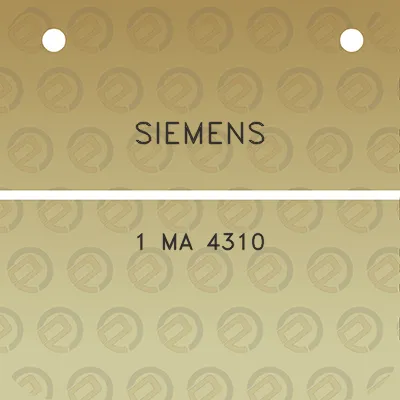 siemens-1-ma-4310