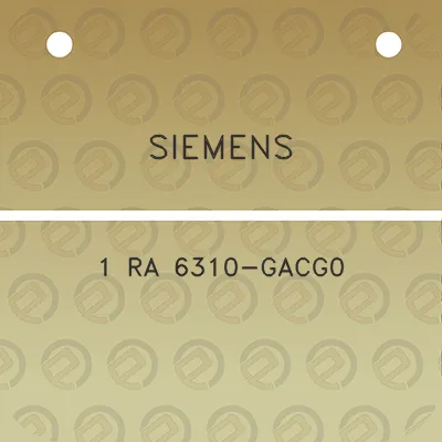 siemens-1-ra-6310-gacg0