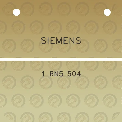 siemens-1-rn5-504