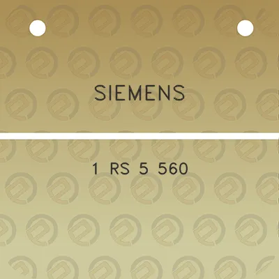 siemens-1-rs-5-560