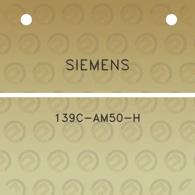 siemens-139c-am50-h