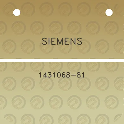 siemens-1431068-81