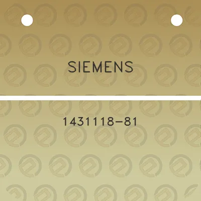 siemens-1431118-81