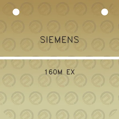 siemens-160m-ex