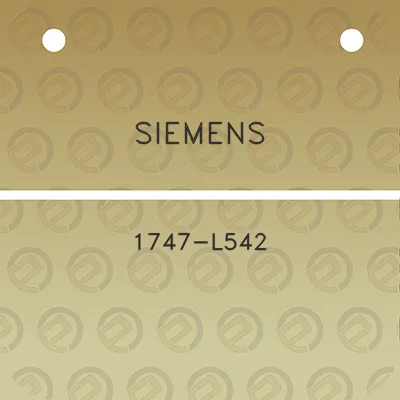 siemens-1747-l542