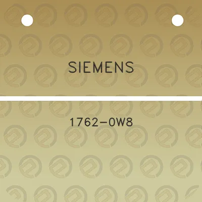 siemens-1762-0w8