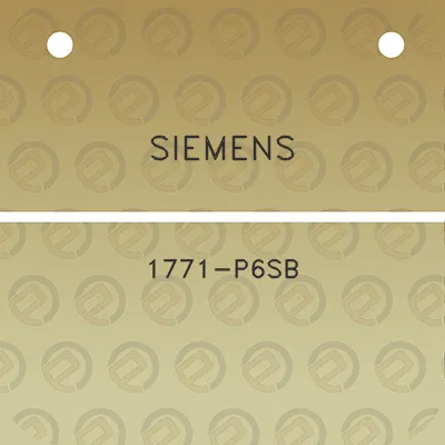 siemens-1771-p6sb