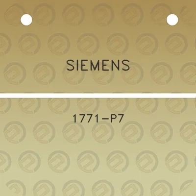 siemens-1771-p7