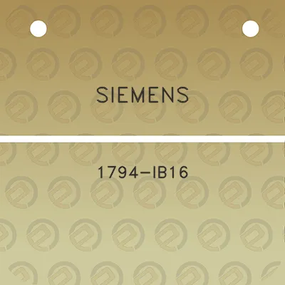 siemens-1794-ib16