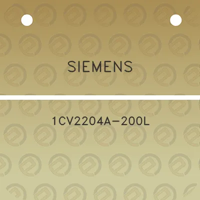 siemens-1cv2204a-200l