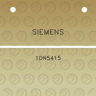 siemens-1dn5415