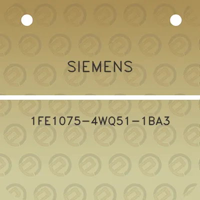 siemens-1fe1075-4wq51-1ba3