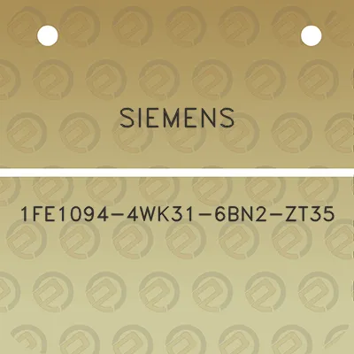 siemens-1fe1094-4wk31-6bn2-zt35