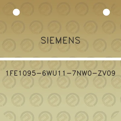 siemens-1fe1095-6wu11-7nw0-zv09